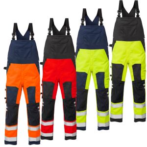 Fristads® High Vis Latzhose Kl. 2 1015 PLU