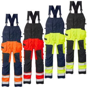 Fristads® High Vis Handwerkerlatzhose Kl. 2 1014 PLU