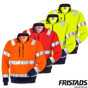 Fristads Kansas Hi-Vis Sweatshirt 728 BPV