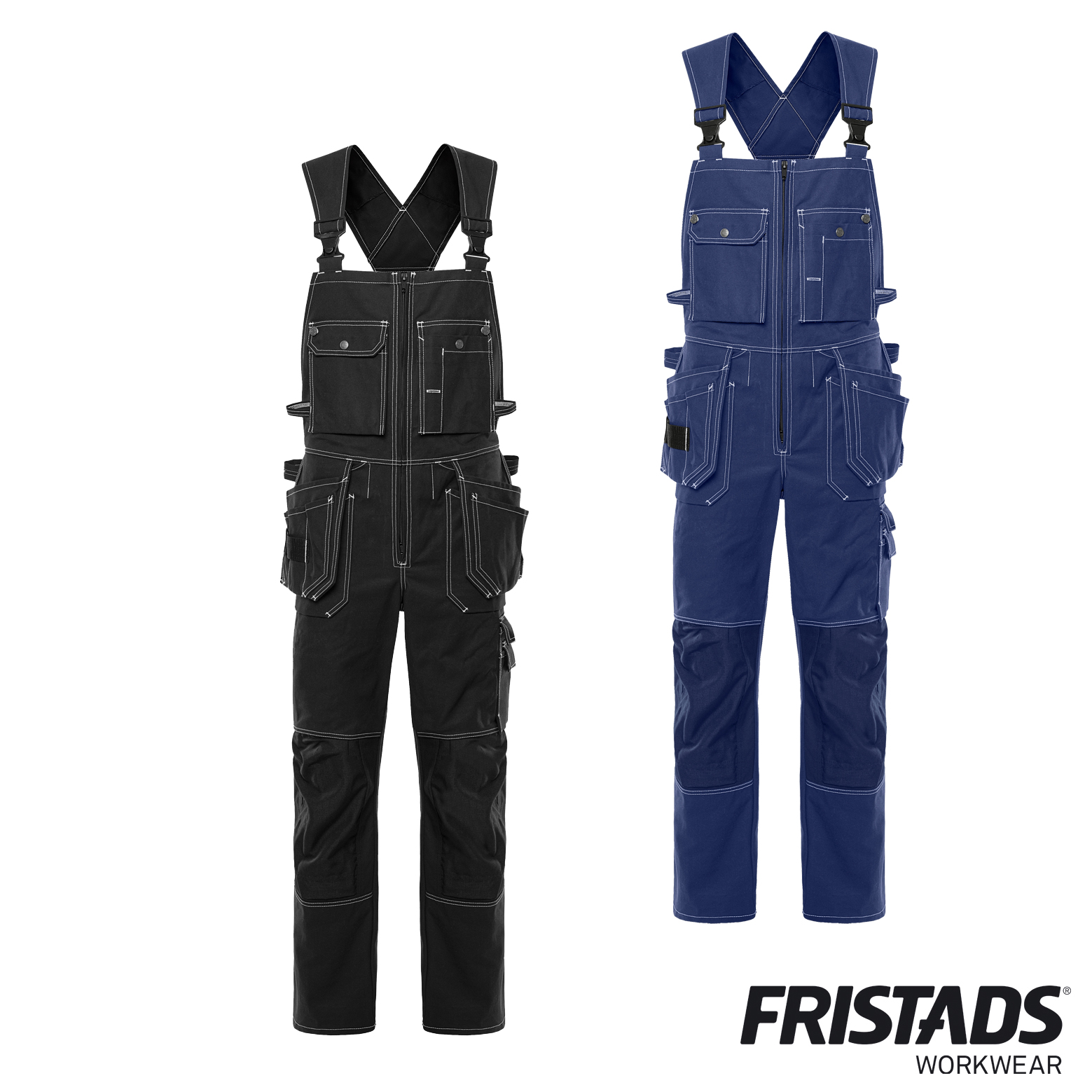 Fristads Handwerkerlatzhose 51 FAS | Klassische Latzhose aus Baumwolle