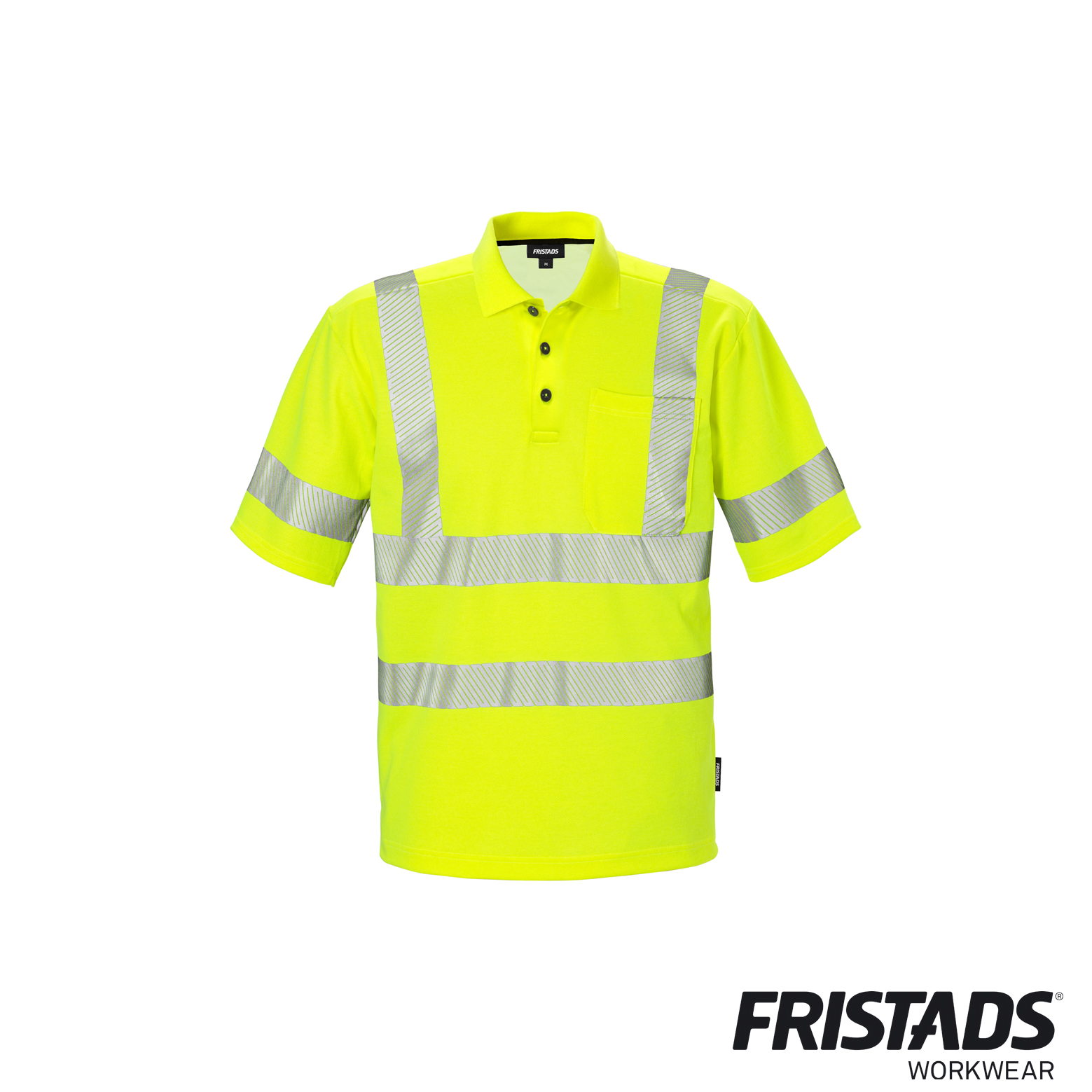 Fristads® High Vis Poloshirt 7406 GPHV | EN ISO 20471 Kl. 2/3 | UV-Schutz UPF 40+ – Bild 2