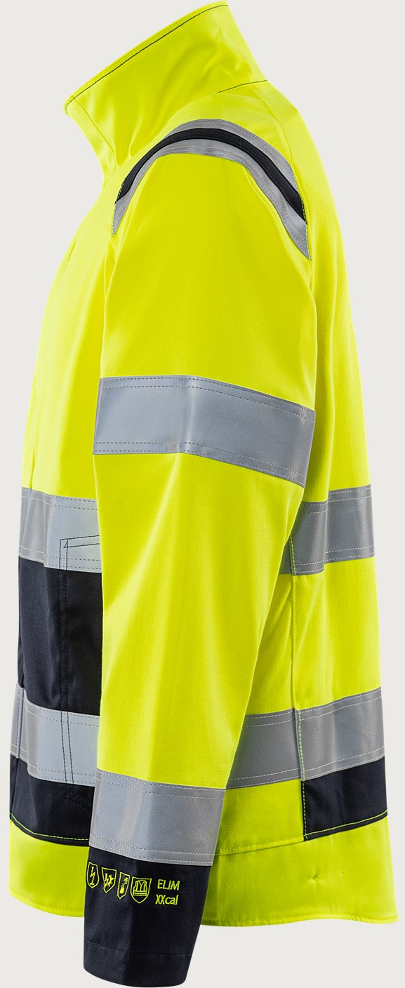 Fristads® Flamestat High Vis Stretchjacke Kl.3 | Multinorm Flammschutzjacke – Bild 7
