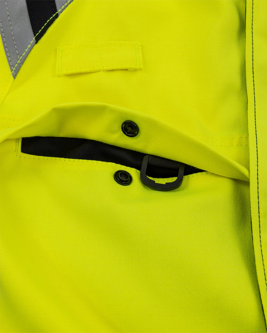Fristads® Flamestat High Vis Stretchjacke Kl.3 | Multinorm Flammschutzjacke – Bild 4