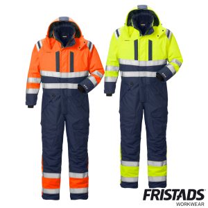 Fristads High Vis Airtech® Winteroverall 8015 GTT | Kl.3 Warnschutz
