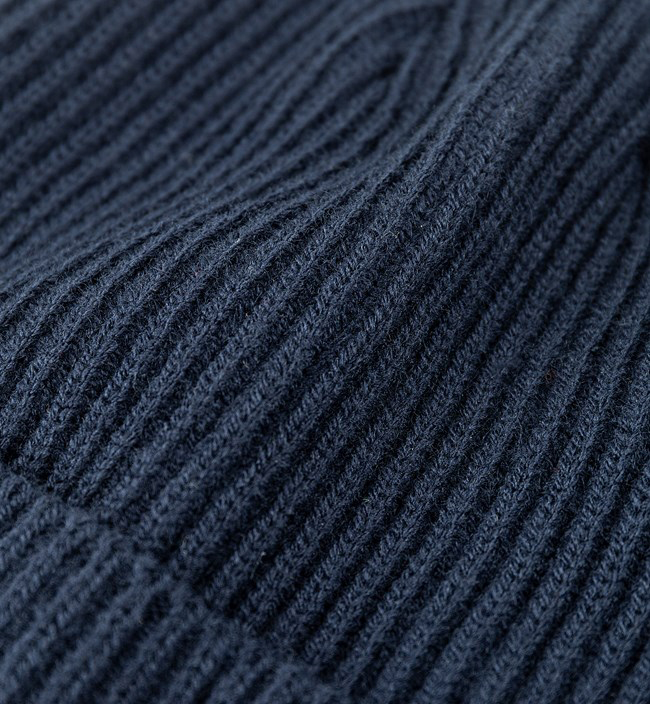 Fristads Strickmütze 9134 AM | Marineblau mit Umschlag – Bild 3
