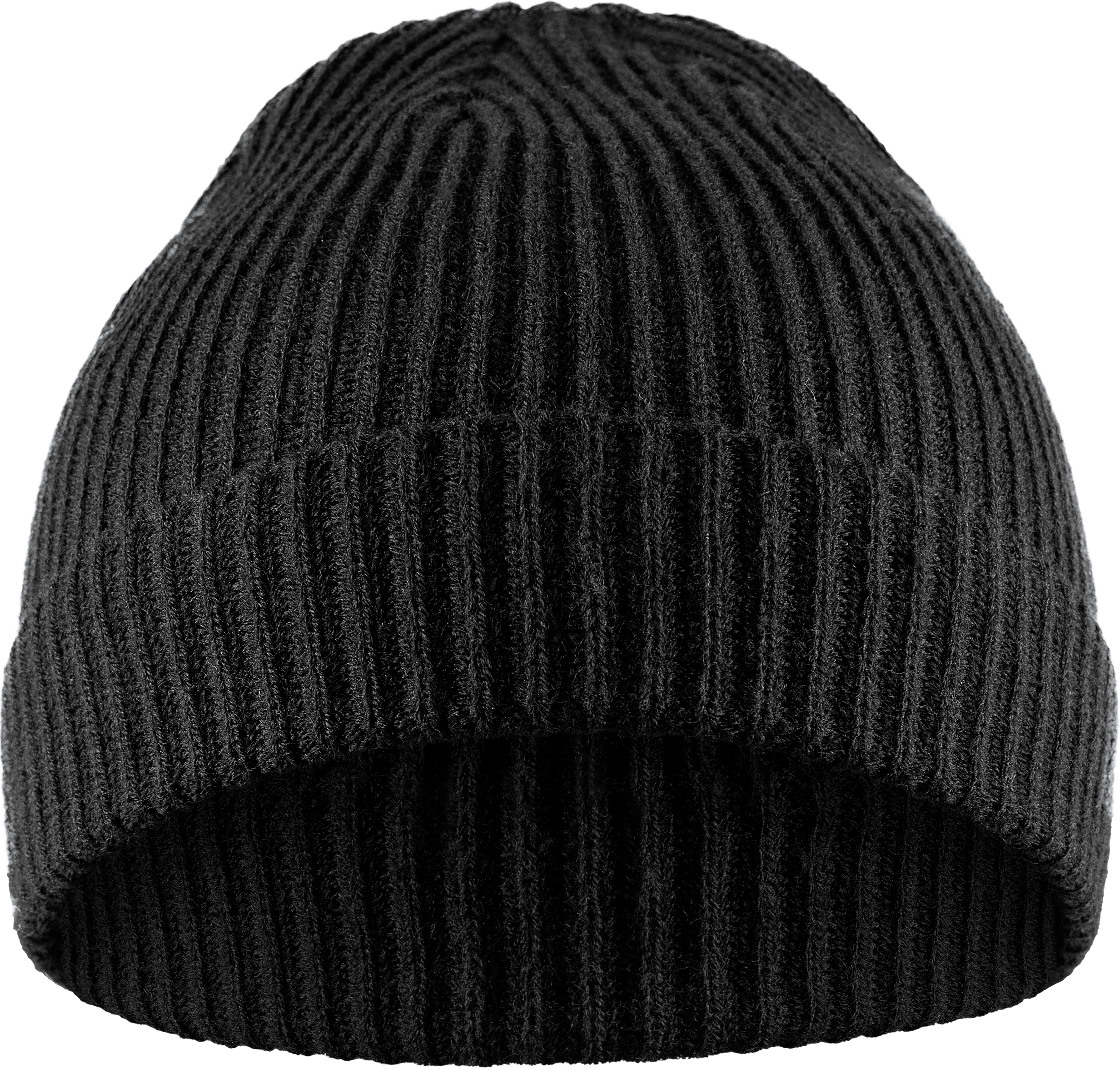 Fristads Strickmütze 9134 AM | Schwarz mit Umschlag – Bild 2